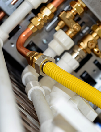 Water pipes, tubes and connectors with water treated with quality Reverse Osmosis technology.
